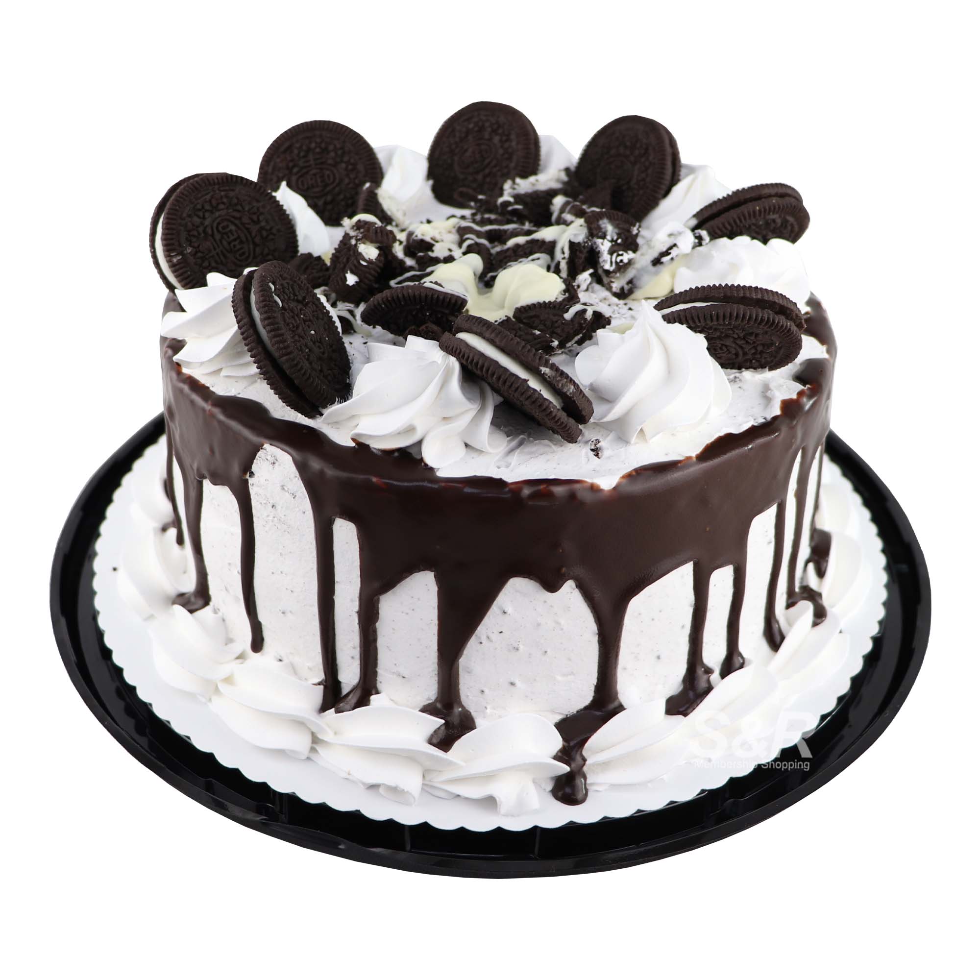 S&R Cookies & Cream Round Cake 1pc